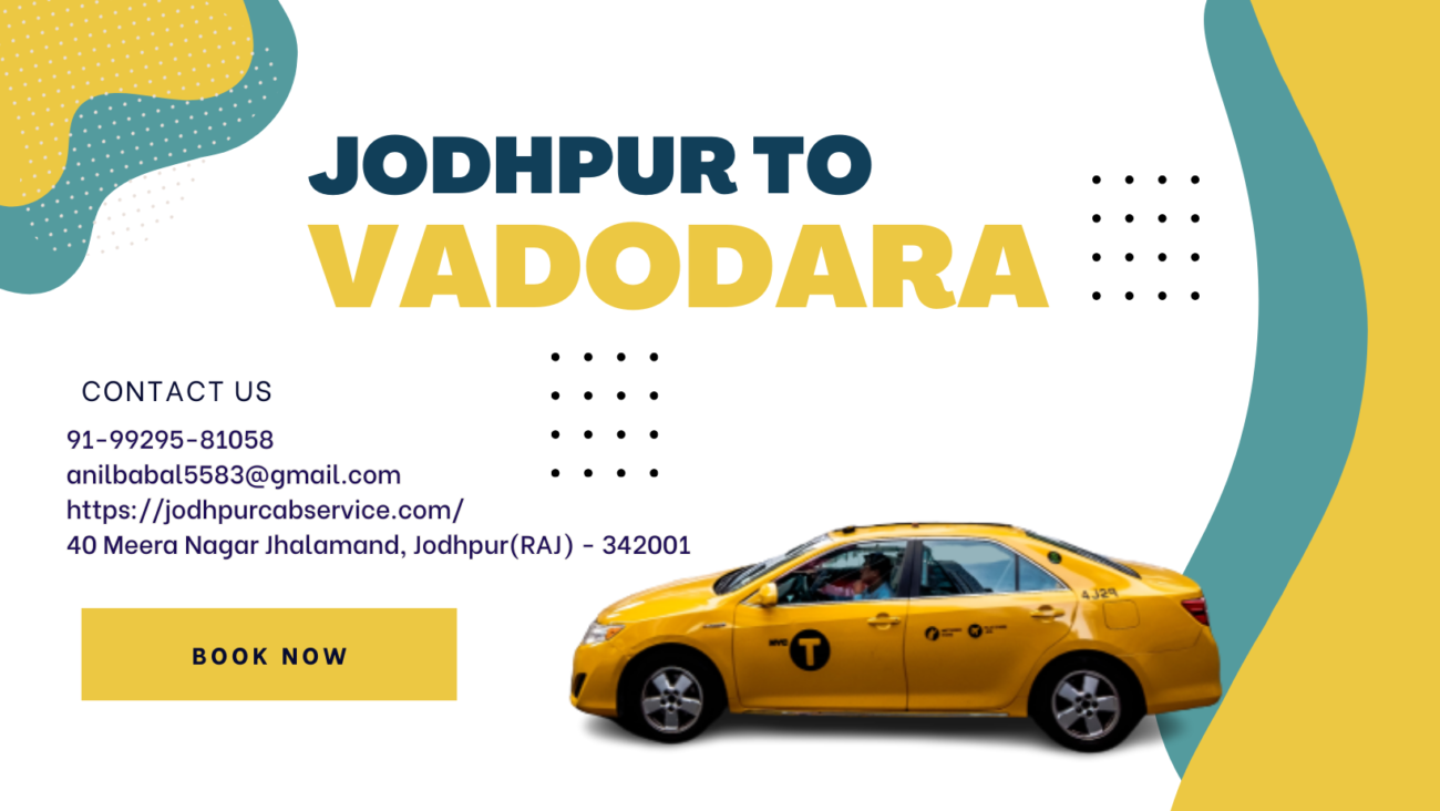 Jodhpur to vadodara taxi service