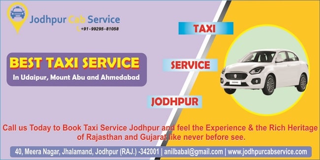 Taxi service jodhpur to Ahmedabad